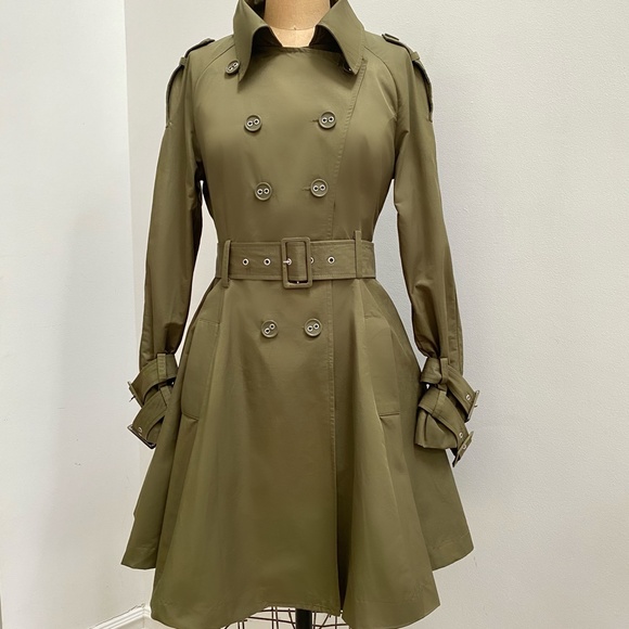 Double Breasted Princess Coat Trench Coat - Picture 1 of 5